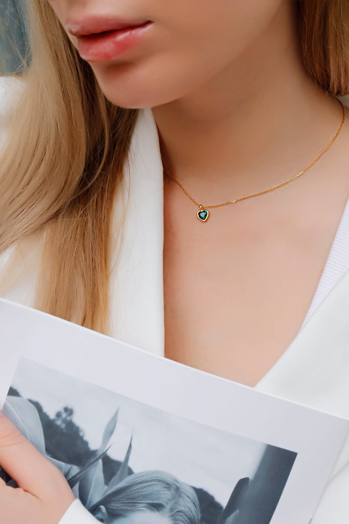Discover the Timeless Elegance of Jacys Mifv’s Emerald Heart Stone Collection