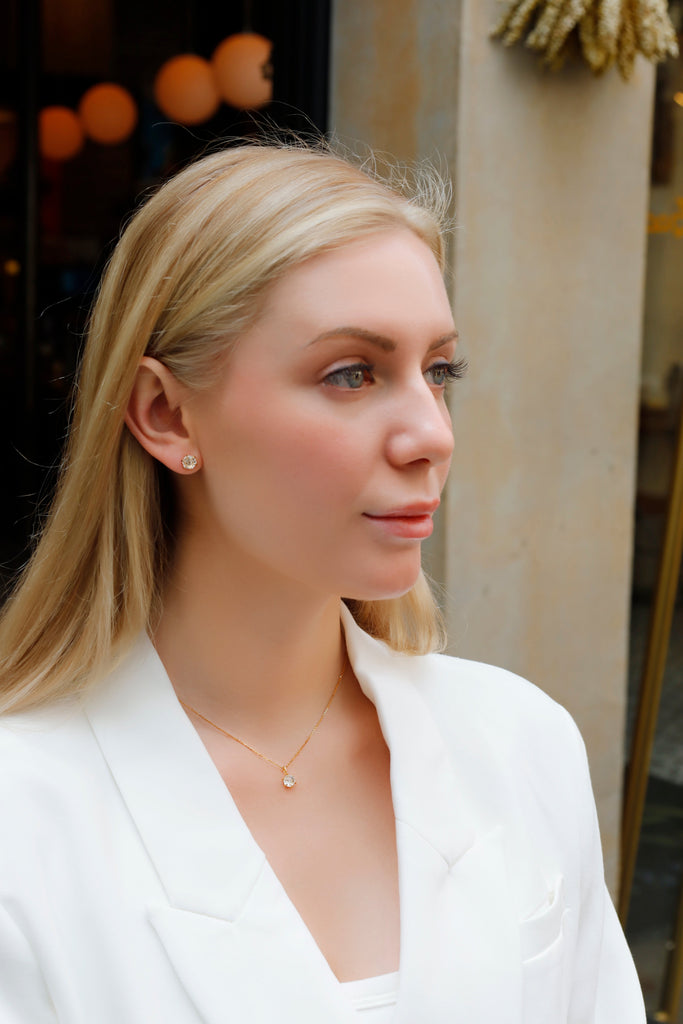 Elevate Your Energy & Style with Hexagon-Cut Clear Quartz Jewelry