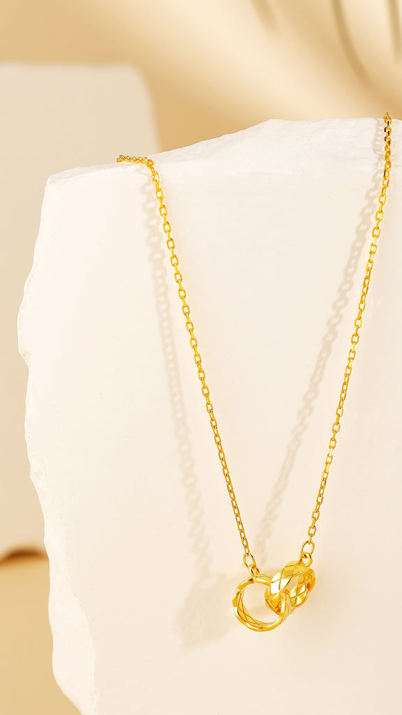 Discover the Elegance of the Double Loop Necklace: A Modern Classic by Jacys Mifv