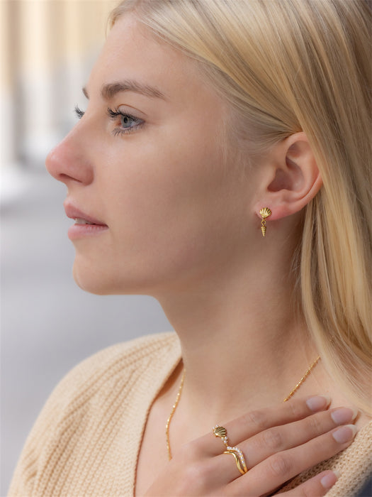 Shell Dangle Earrings